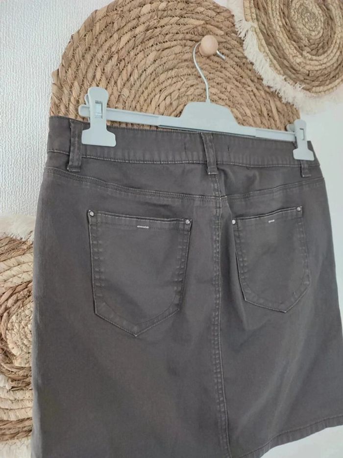 Jupe marron cache cache 42 - photo numéro 5