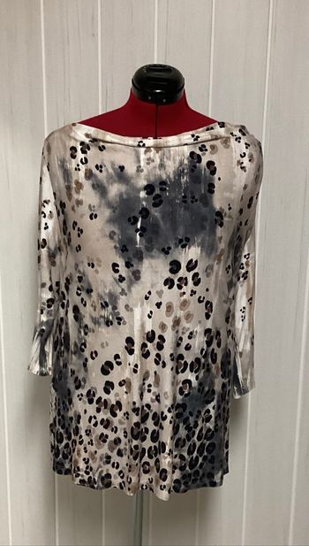 Blouse motifs tachetés 46