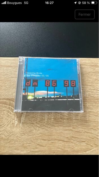 Dépêche Mode The Singles 86>98