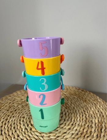 Seaux d’ activités pour le bain janod