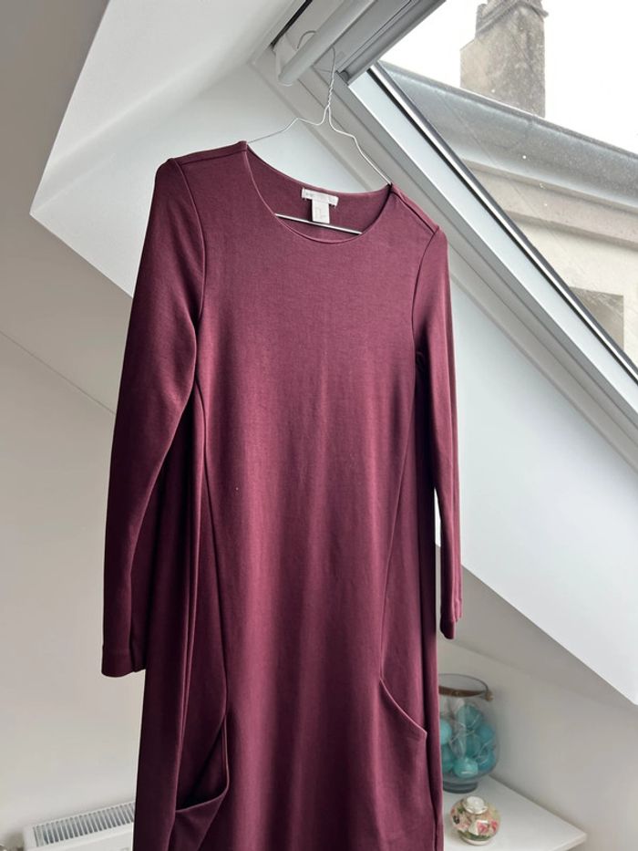 Robe prune H&M - photo numéro 2
