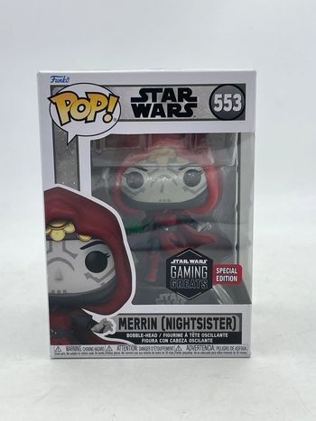 Figurine Funko Pop Star Wars Merrin Nightsister Special édition N•553 neuf