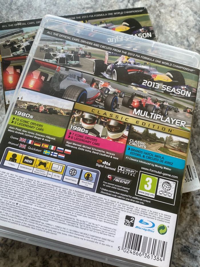 f1 classic edition ps3 - photo numéro 5