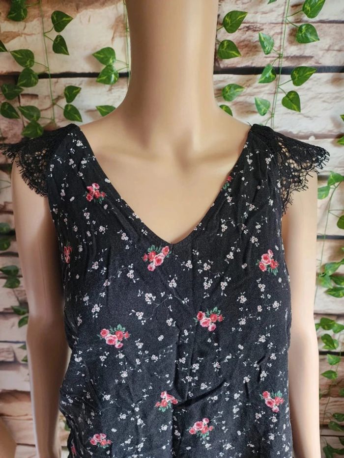 🌸Débardeur fleurie Etam Taille 42🌸 - photo numéro 2