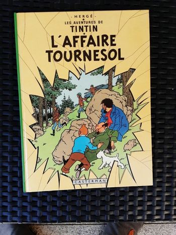 Bd herge les aventures de tintin l affaire tournesol édition 1993