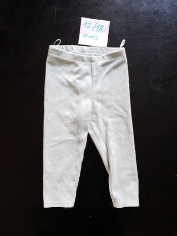 Legging velours côtelé