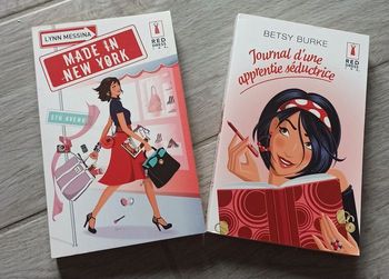 ❤Lot de 2 livres journal d'une apprentie séductrice de Betsy Burke et Made in New York de Lynn Messina ❤