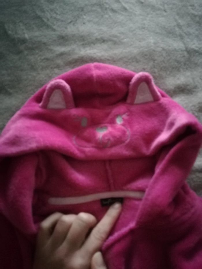 Peignoir doux petit chat - photo numéro 3