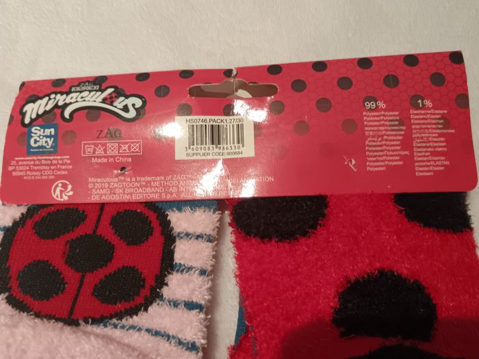 Chaussettes Pilou pilou Miraculous - photo numéro 5