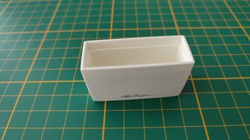 Jardinière rectangulaire référence 30649654 pièce détachée Playmobil #D44