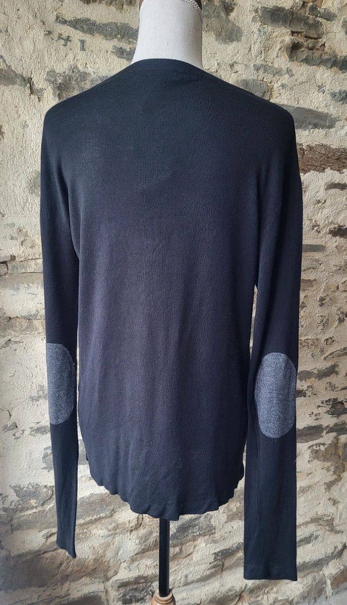 Pull fin noir U Collection Taille M - photo numéro 7