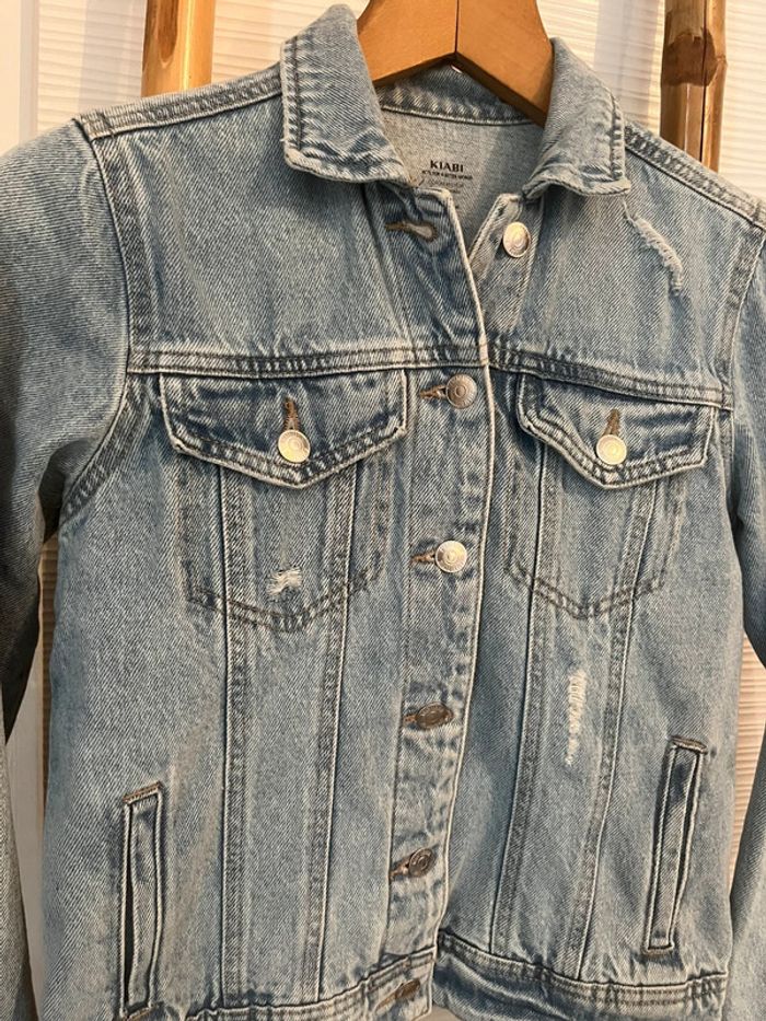 Veste en jean neuve taille XS - photo numéro 2