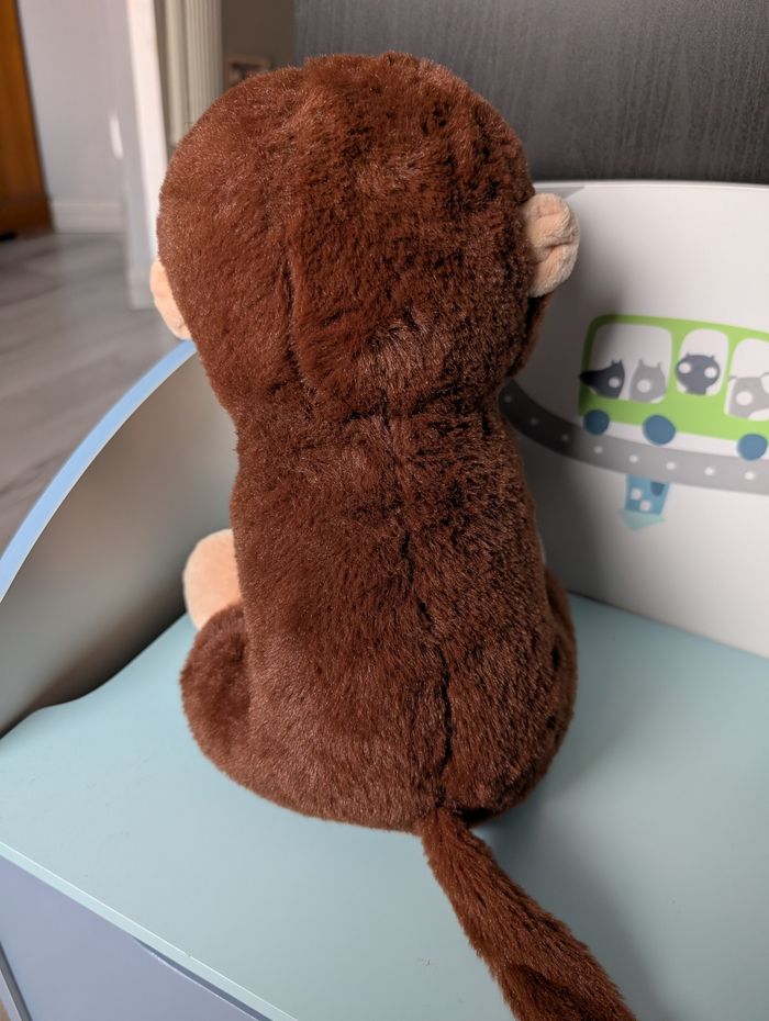 Peluche singe 30 cm smyths - photo numéro 3