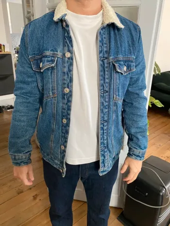 Veste jean Bershka