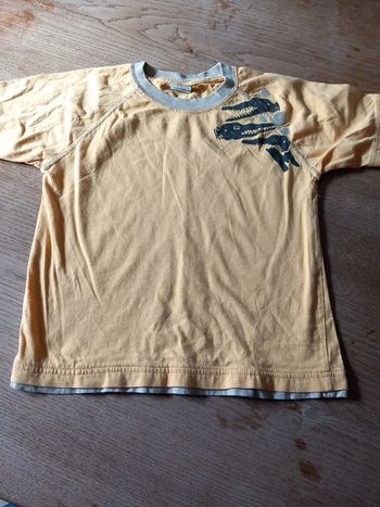 Tee-shirt coton 8ans motif crocodile 🐊