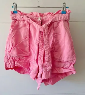 Short taille haute style cargo