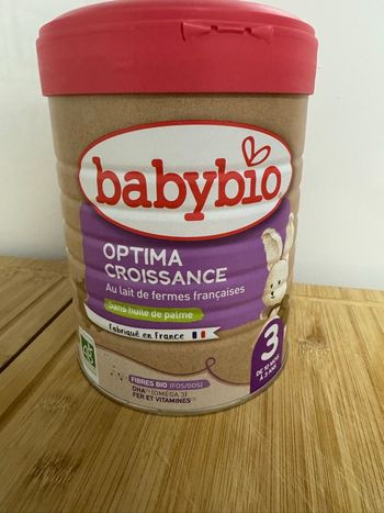 Lait 3ème âge