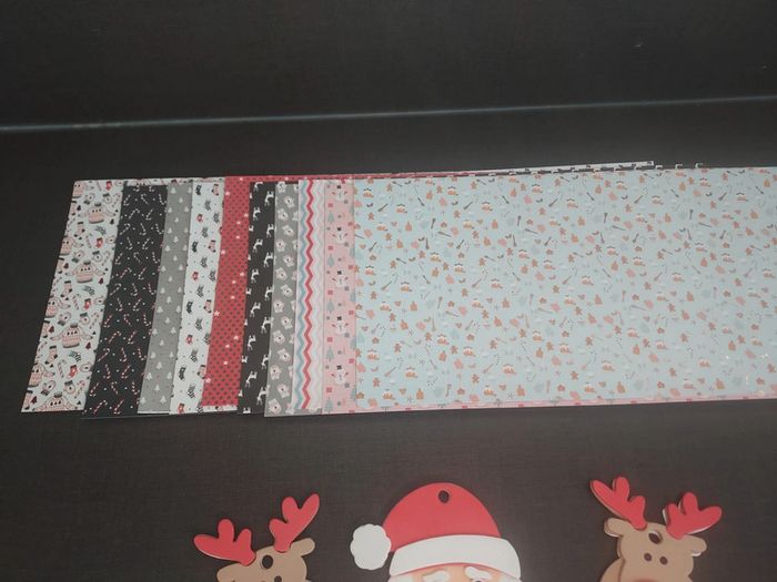 Lot scrapbooking décoration Noël - photo numéro 3