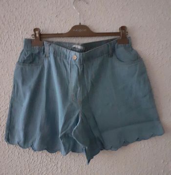 Short coupe droite finition écaille T42