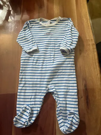 Pyjama rayé 6 mois