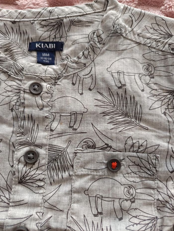 Chemise Kiabi 18m neuf - photo numéro 2