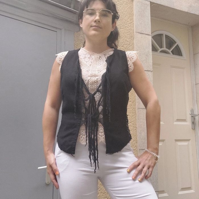 Gilet original Nathalie Garçon - photo numéro 2