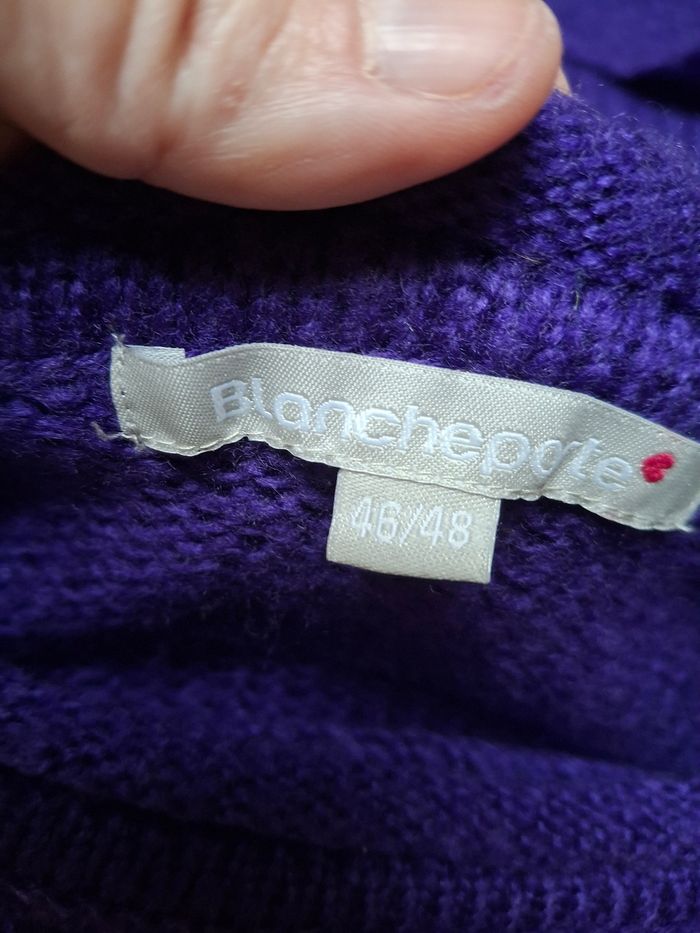 Pull violet blancheporte 46/48 - photo numéro 2