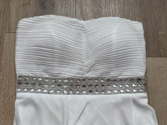 Robe de soirée blanche M/L - photo numéro 6