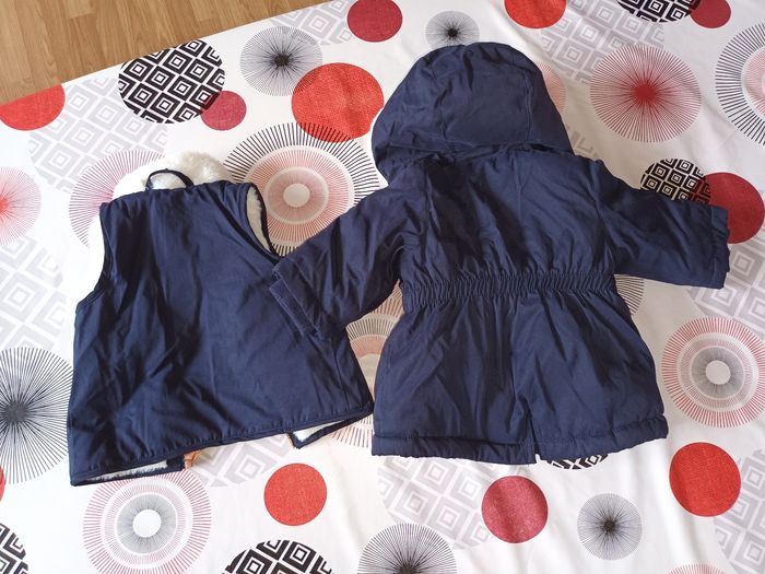 Veste 3 en 1 comme neuve taille 3 mois acheté + de 60€ 👧 - photo numéro 4