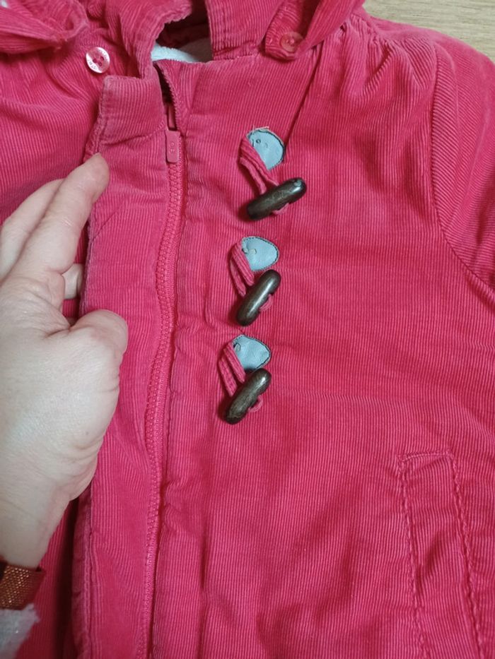 Manteau fille 18 mois Obaibi - photo numéro 3