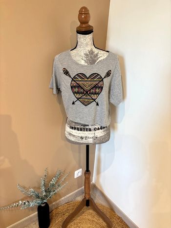 Maillot croc top femme GEMO taille XS