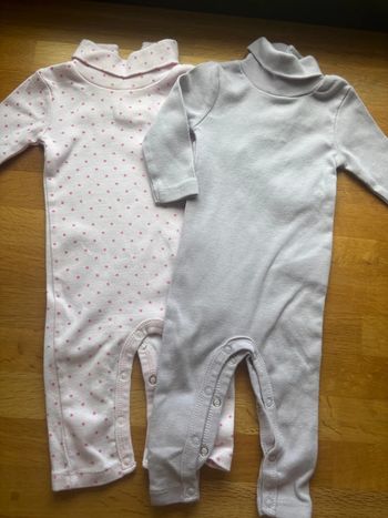 Lot 2 bodies Vertbaudet 3 mois fille