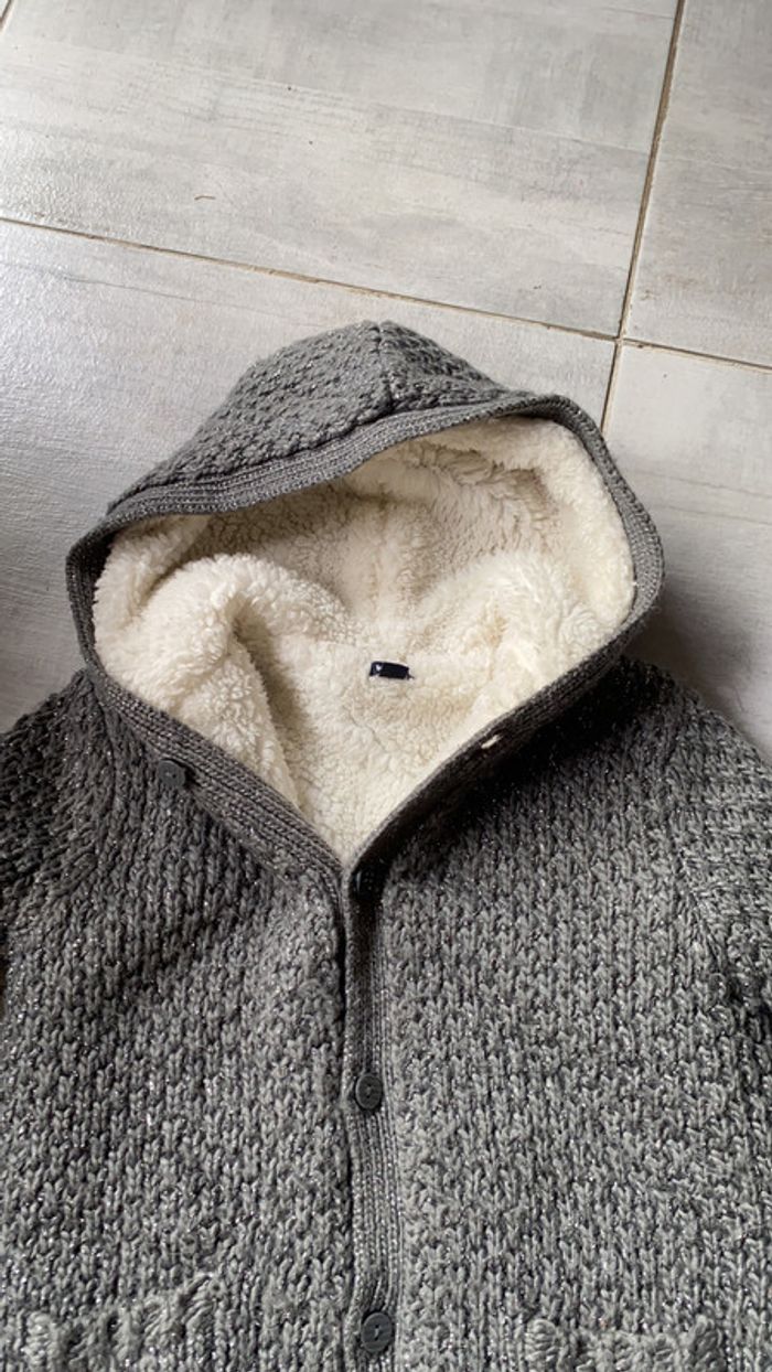 Gilet à capuche fourré - photo numéro 3