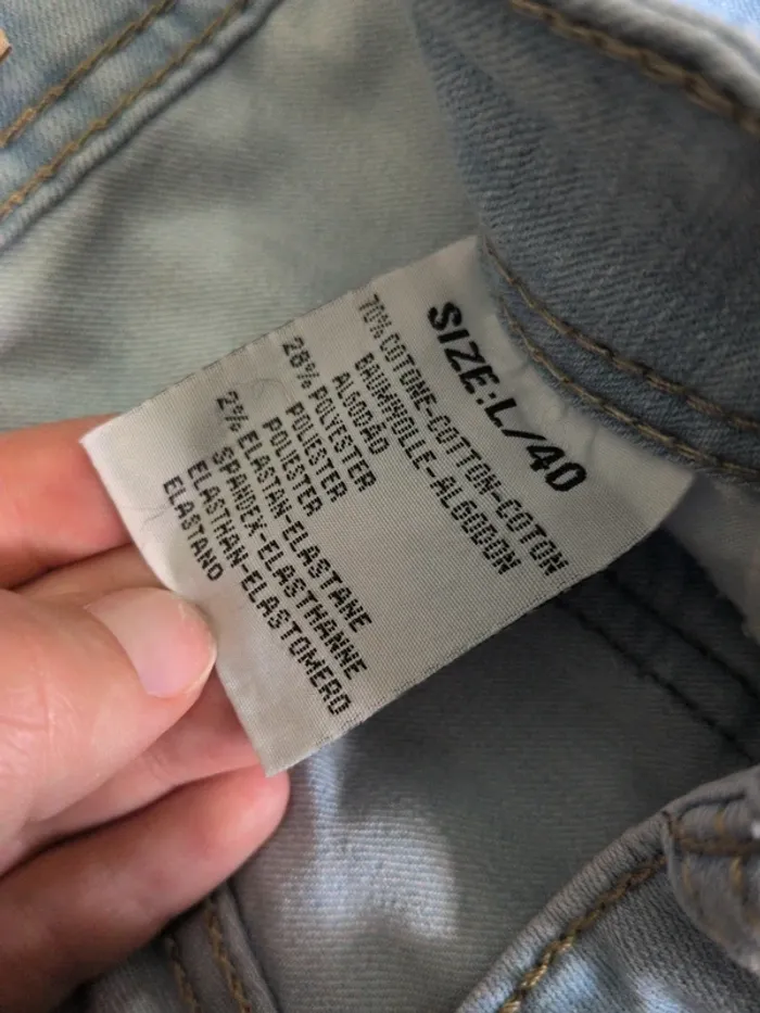 Pantalon Jovial Jean – Taille L – Bleu clair - photo numéro 5