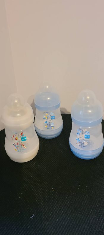 Mam Biberon  Africa Bleu Et Blanc 160ml lot