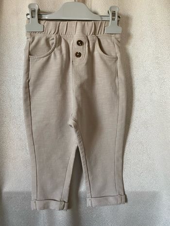 Pantalon détente saroual beige 2 ans Tape à l'œil