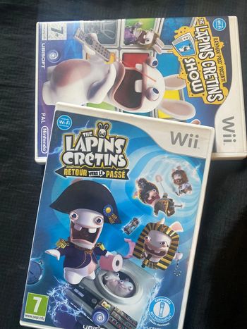 The lapins crétins wii