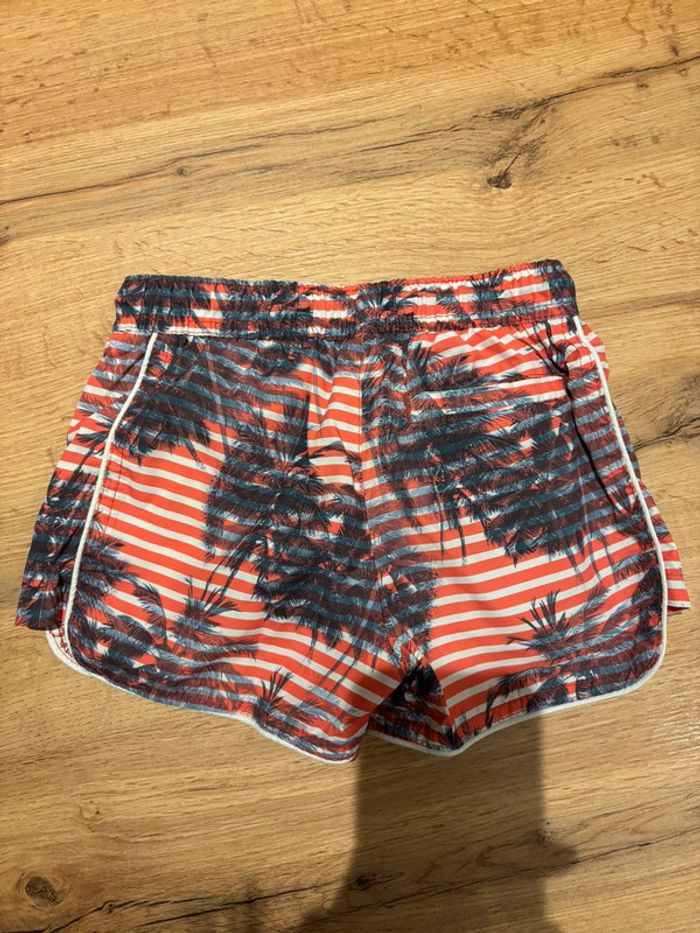 Short de bain rouge et blanc Lefties taille 4 5 ans - photo numéro 3