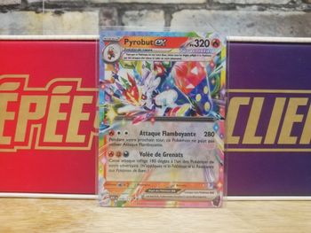 Carte Pokemon Pyrobut EX 038/217
