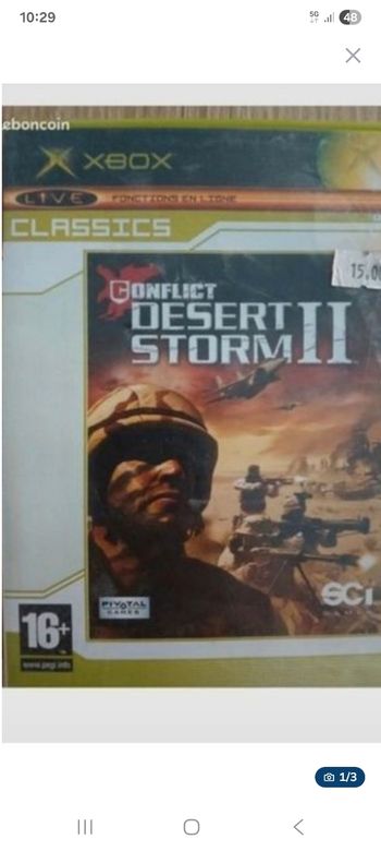 Desert storm xbox