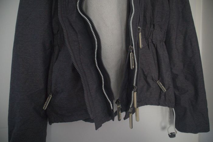 Manteau gris foncé Superdry - photo numéro 9