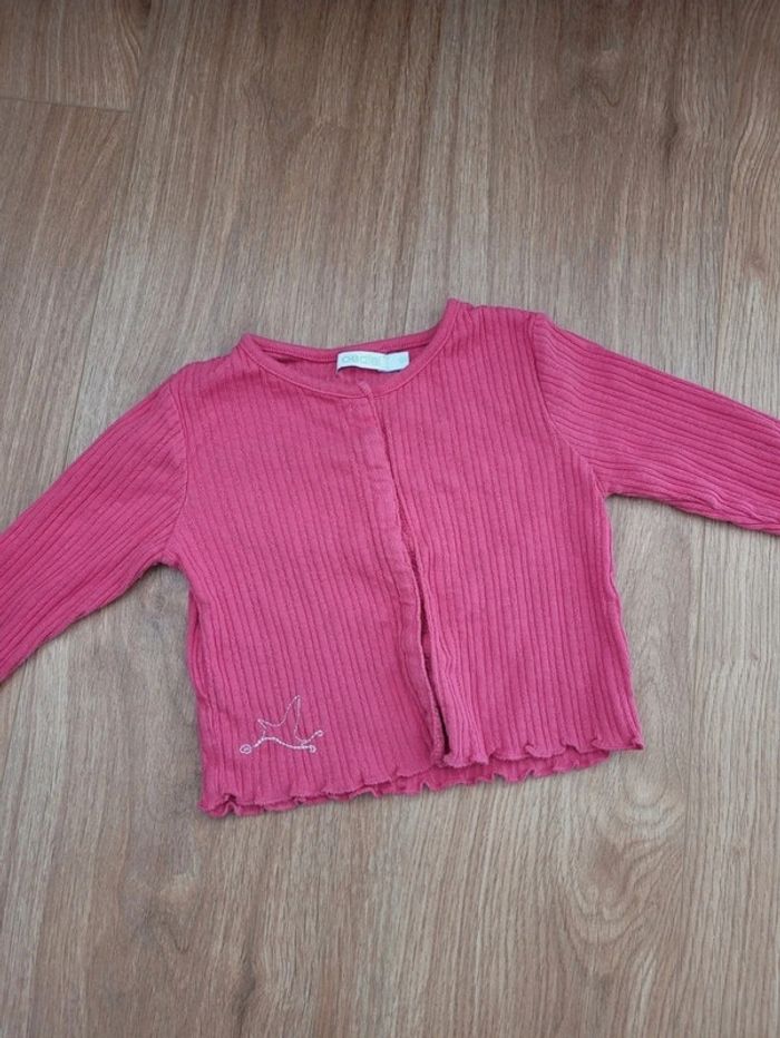 Gilet fille Obaïbi 18 mois