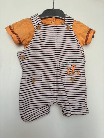 Ensemble salopette garçon