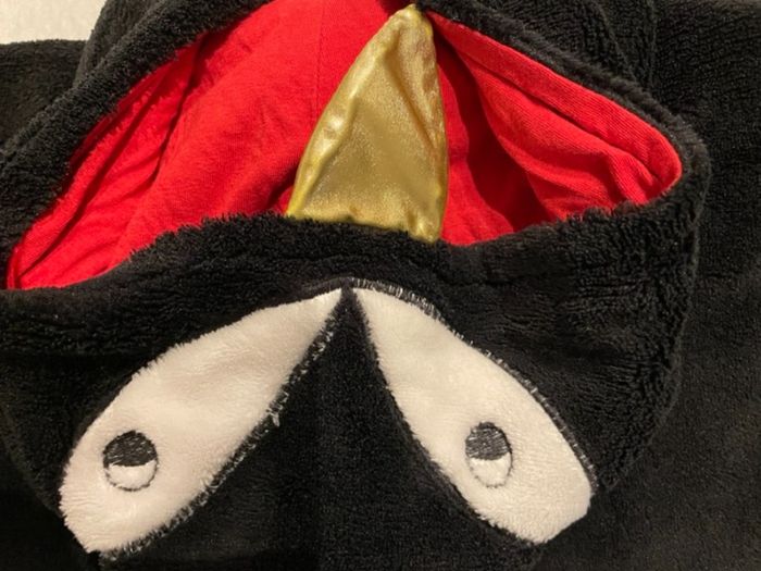 Surpyjama pingouin en polaire à capuche 4a 104cm - photo numéro 4