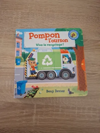 Livre pompon l'ourson
