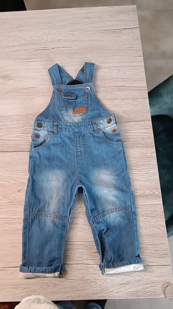 Salopette pommette 12 mois