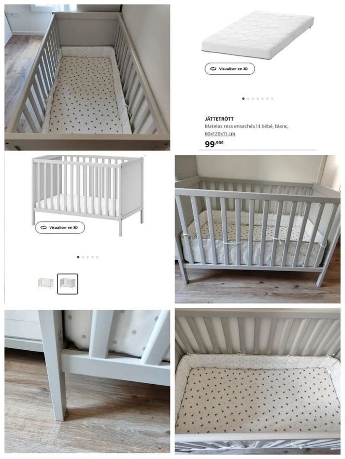 Lit et matelas a vendre - photo numéro 7