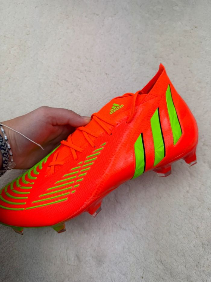 Crampons Adidas Predator Edge Pro FG Neuve Taille 42 - photo numéro 5