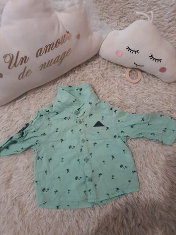 🌺 chemise bebe garçon tao 6 mois