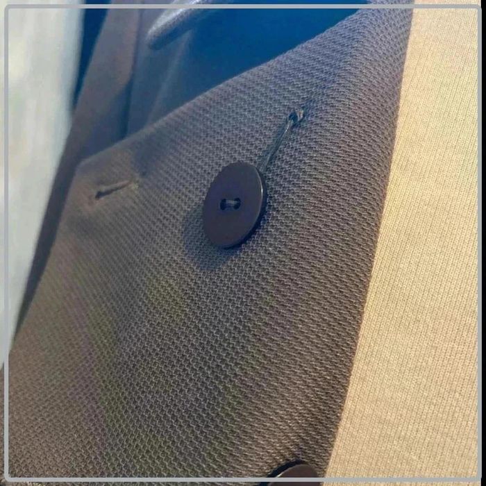 Ensemble tailleur veste taille 46 pantalon 44-46 - photo numéro 3